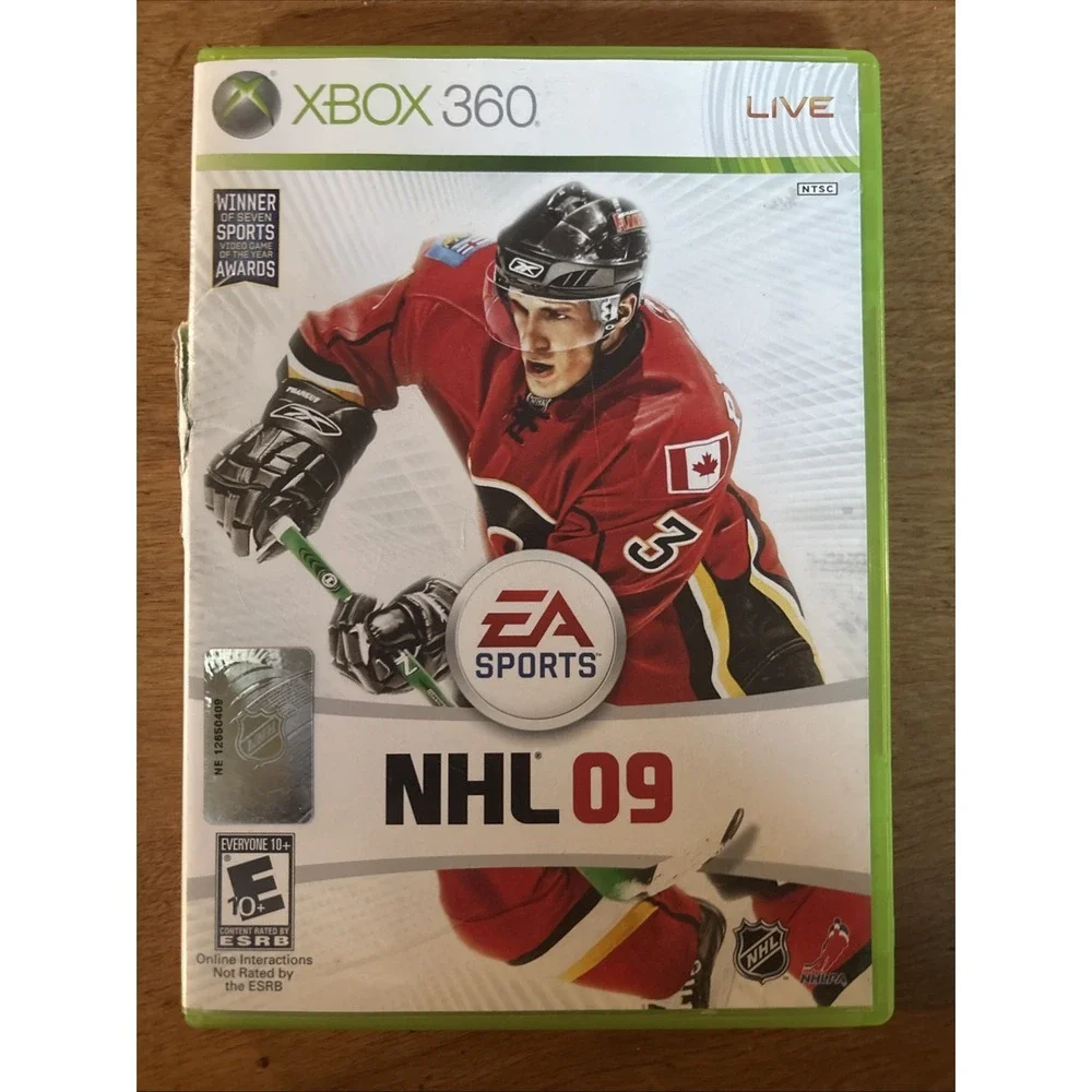 NHL 09 - Microsoft Xbox 360 Complete In Box Dolby Digital Super Fun